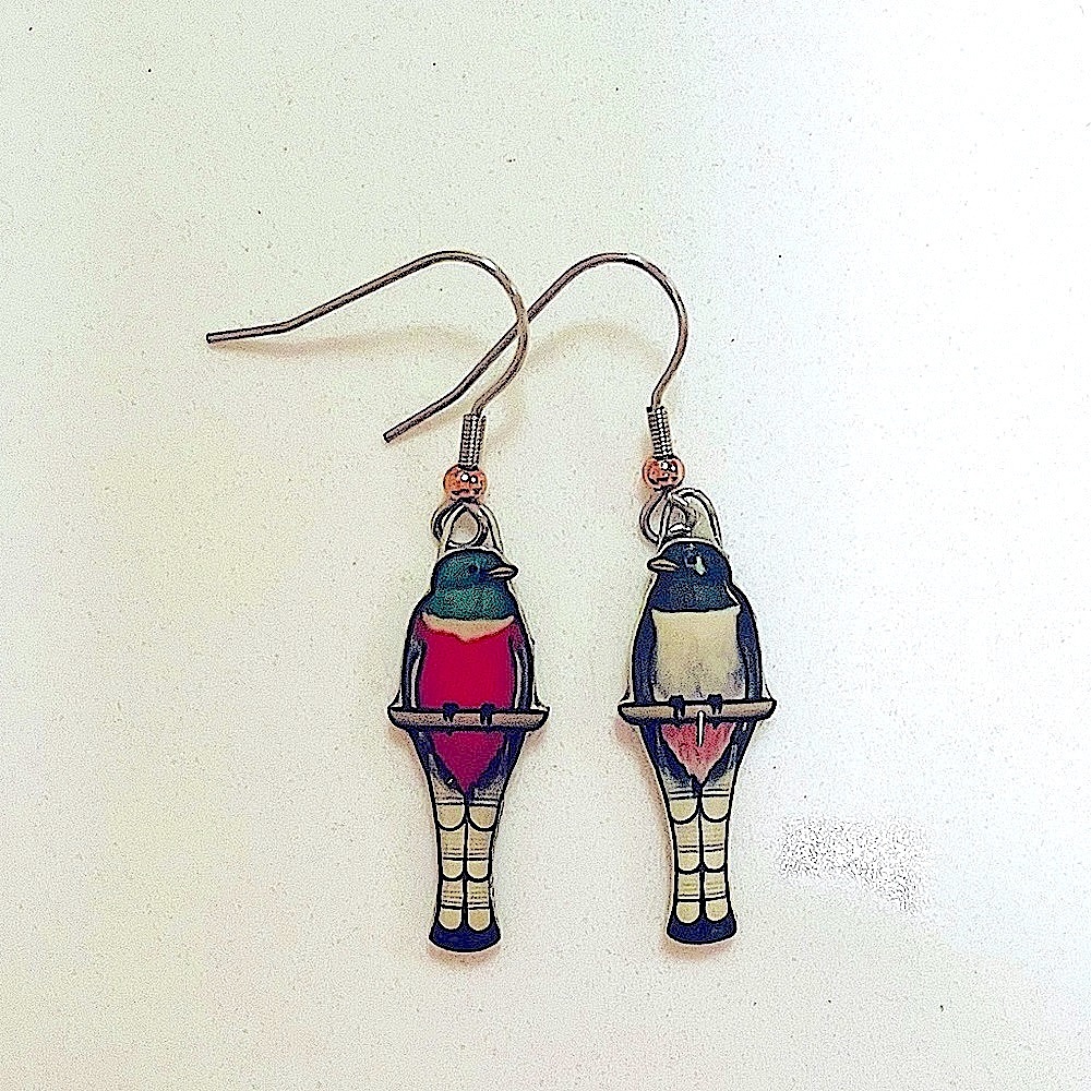 Elegant Trogan Earrings